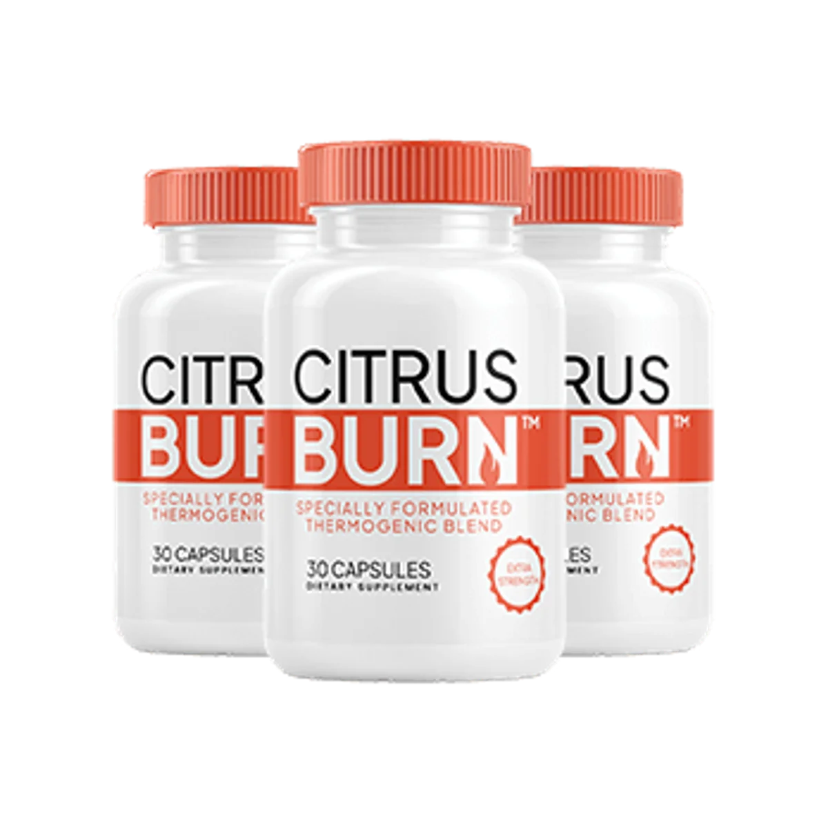 Citrus Burn Weight Management Support — Front Label